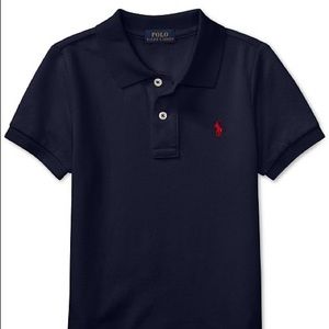 Ralph Lauren 2T Solid Short-Sleeve Polo Shirt